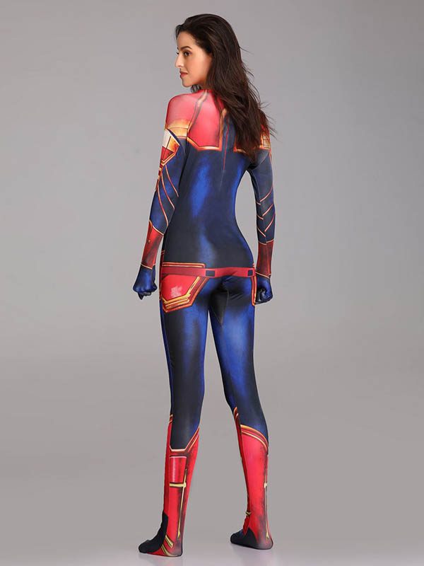 Captain Marvel Cosplay Costume