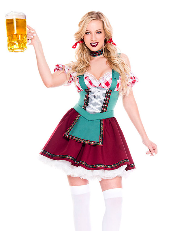 Sexy Women Beer Girl Halloween Costume