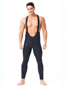 Sexy Men Black Jumpsuit