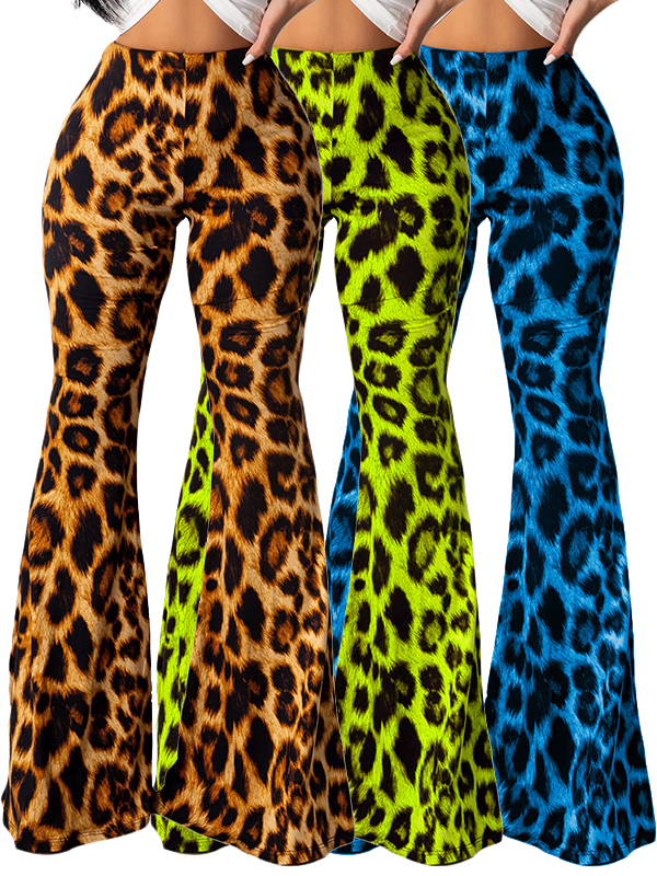Leopard Women Long Pants