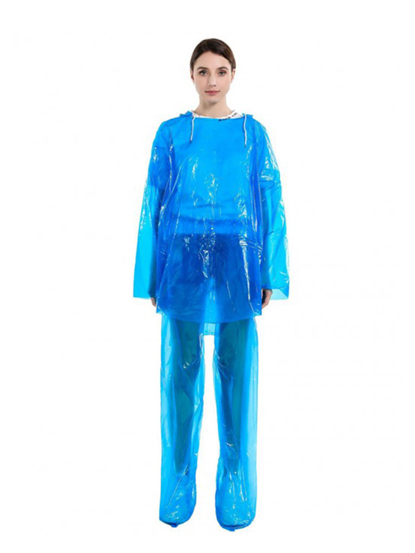 Dust-Proof Raincoat Set Outdoor Protection Fashionable Design
