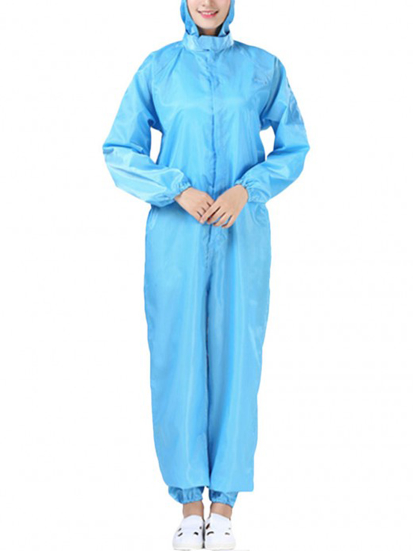 PurplishAntistatic Jumpsuit Ankle Length Outdoor Protection Stretchy