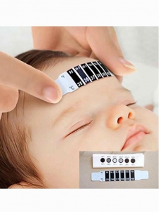 Collapsible Liquid Crystal Baby Child Forehead Thermometer