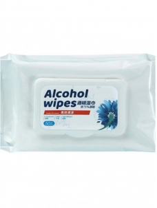 Comfortably 50 Sheet Alcohol hand Wipes Antiseptic Cleaning