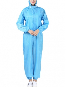 PurplishAntistatic Jumpsuit Ankle Length Outdoor Protection Stretchy