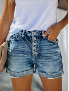 Women Fashion Short Denim Trousers