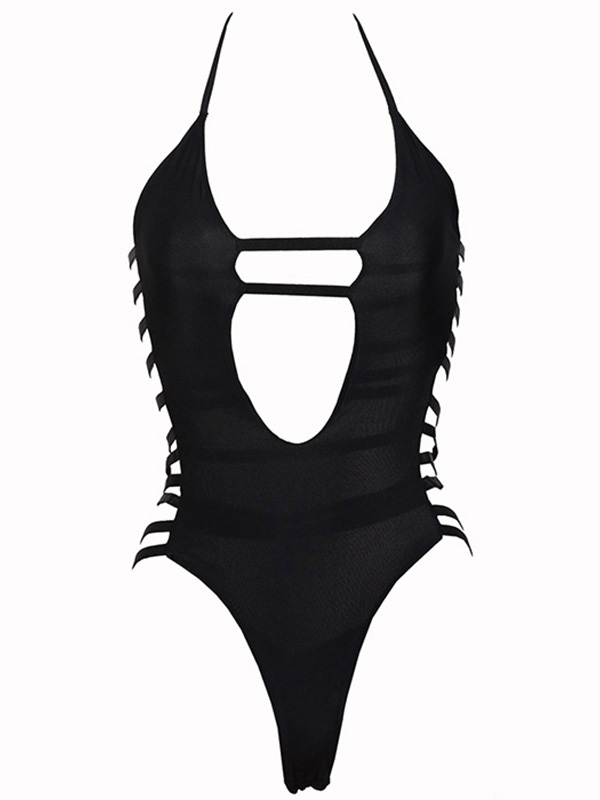 One Piece Swimwear Black