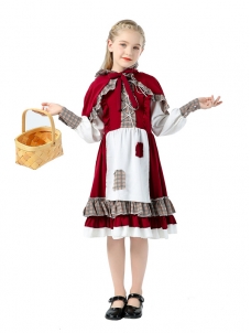 Girl Little Red Riding Hood Costume