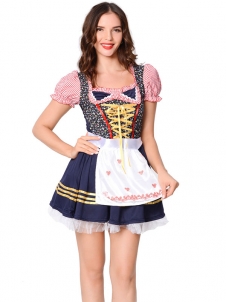 Women French Maid Halloween Costume