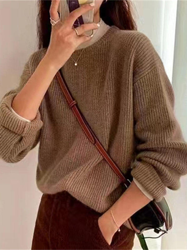 Women Long Sleeve Sweater Tops