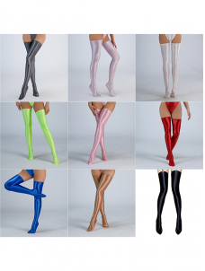 Women Sexy Vinyl Stocking Legging