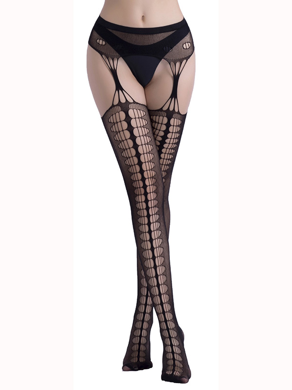 Black Sexy Tights Woman Fishnet Stockings