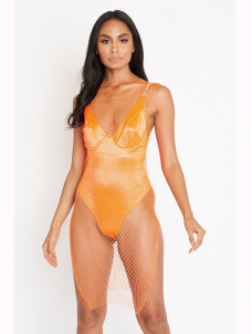See Through Clubwear Women Summer Beach Dress