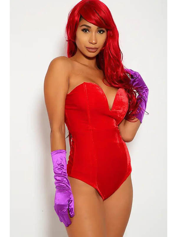 Women Sexy Jessica Rabbit Costume