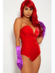 Women Sexy Jessica Rabbit Costume