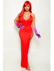 Women Sexy Jessica Rabbit Costume